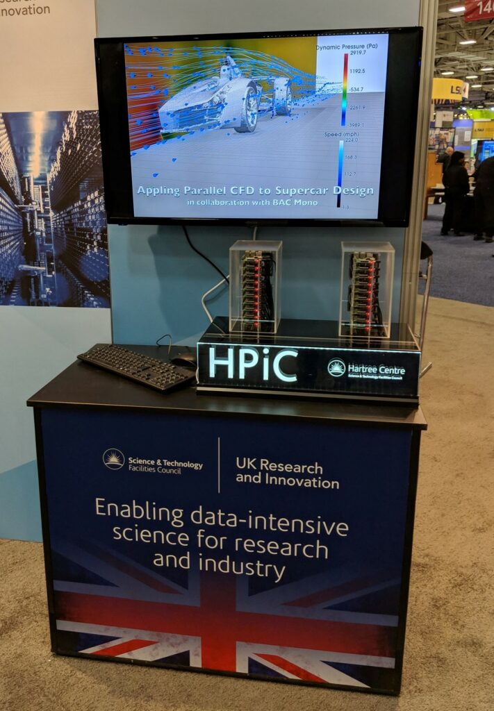 HPiC stand at SC18