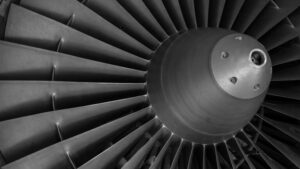 Fan blade of an aeroplane turbine engine