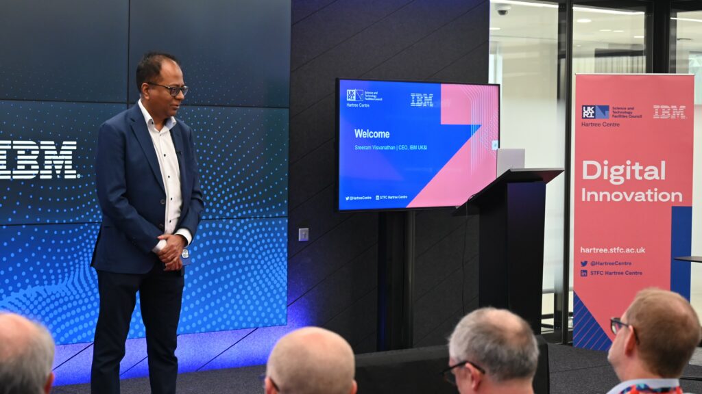 Sreeram Visvanathan, General Manager for IBM UK&I