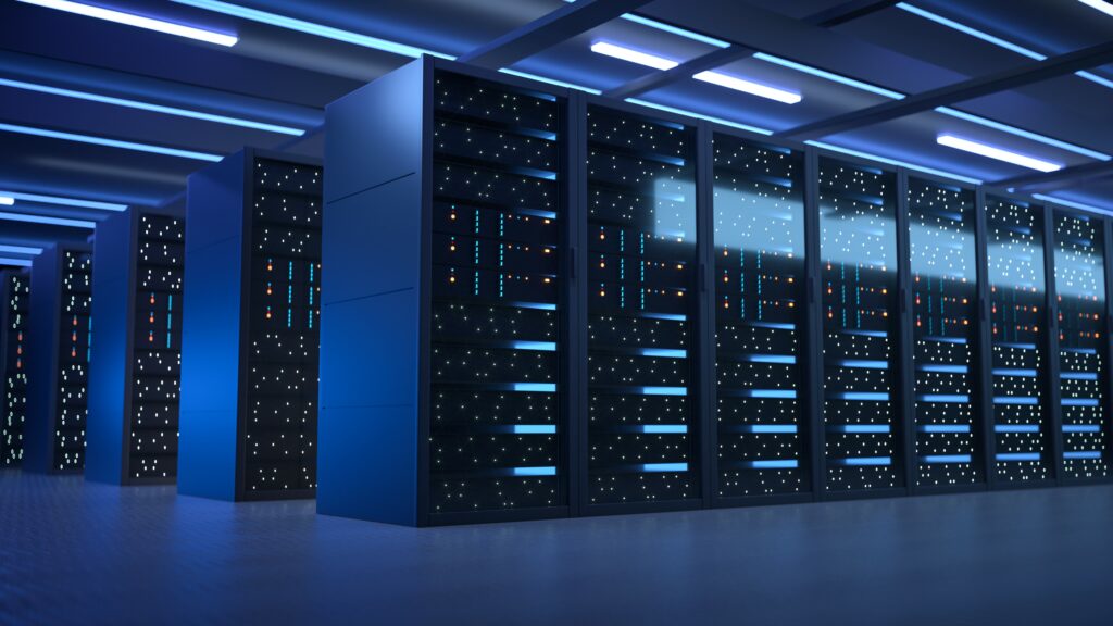 photo of a supercomputer