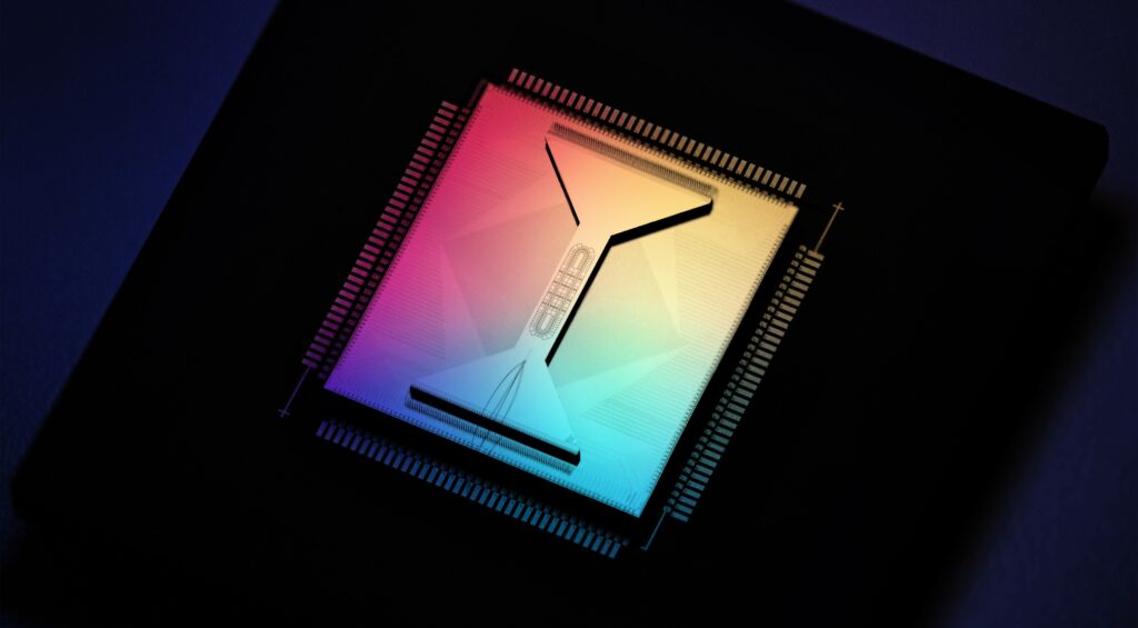 colourful quantum chip